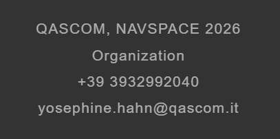 NAVSPACE 2026 organizer information